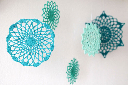 Hanging Summer Mandala's