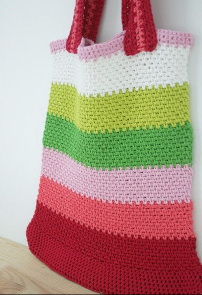 Linen Stich Market Bag