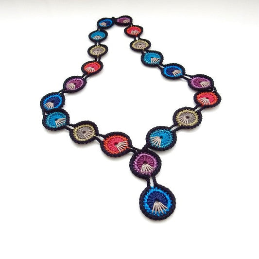 Pauwenoog ketting