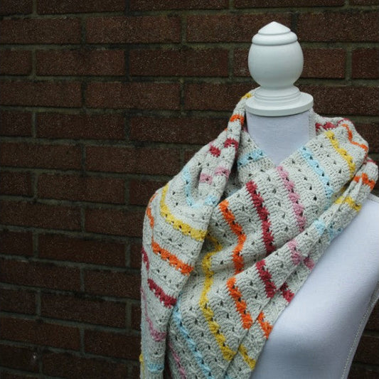Cable Stitch Shawl