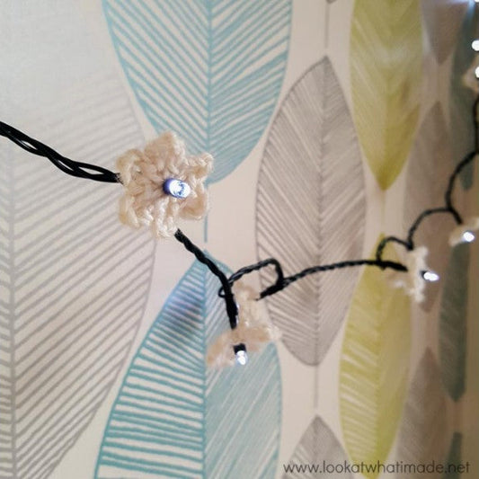 Christmas Light Flowers