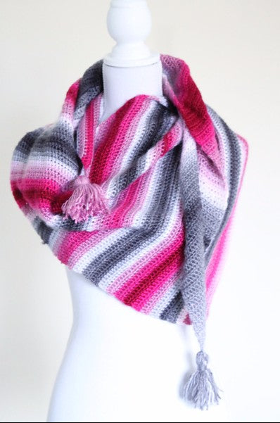 Cherry Blossom Shawl