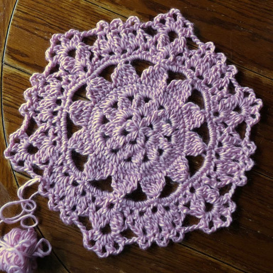 Shavasana Hexagon Motif