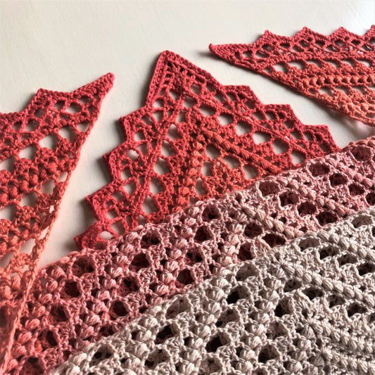 V staat voor Vintage Sjaal