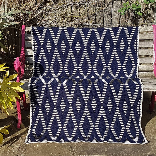 Diamond Heart Throw