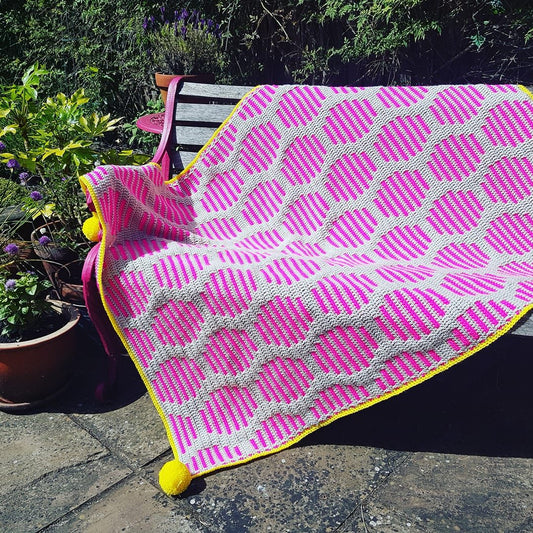Neon Fizz Throw