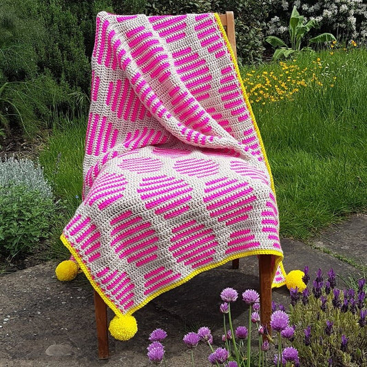 Neon Fizz Throw