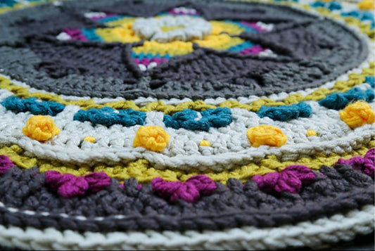 Camping in Cornwall Rug