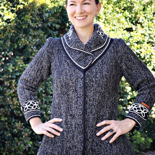 Bessie Alice Tweed Coat