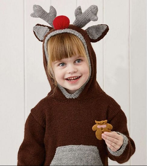Little Deer Reindeer Hoodie