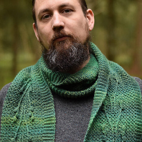 Blooming Moss Scarf