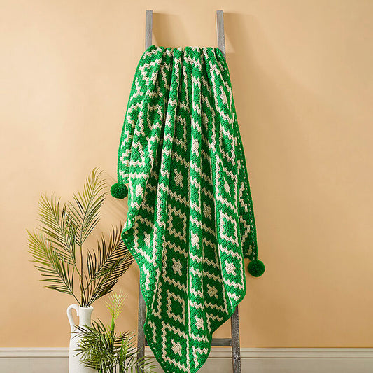 Mosaic Diamond Throw