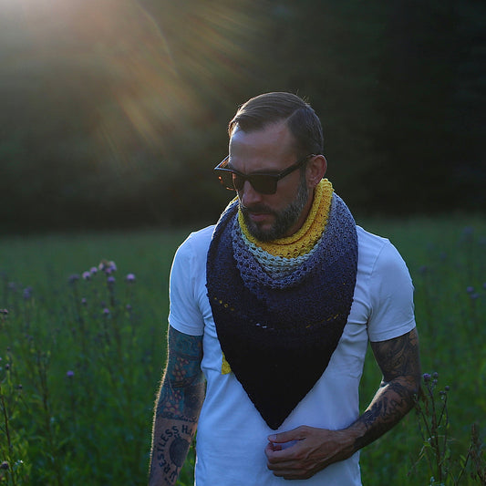 IJzeren Shirt Driehoek Sjaal