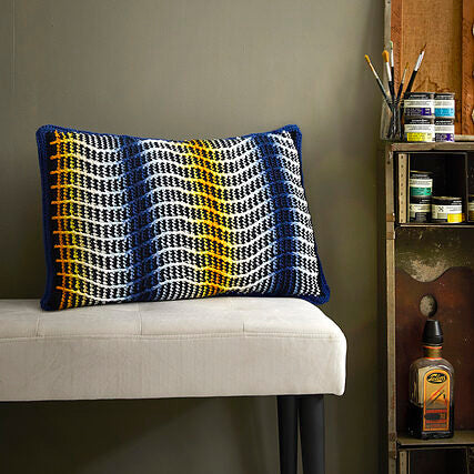 Painted Stripes Cushion