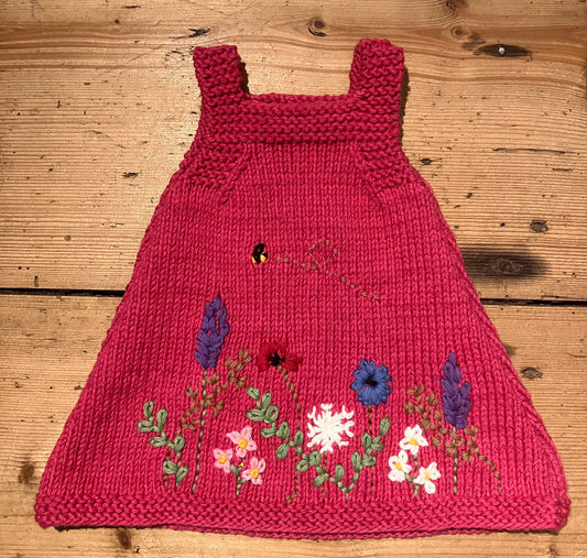 Jurk met wilde bloemen