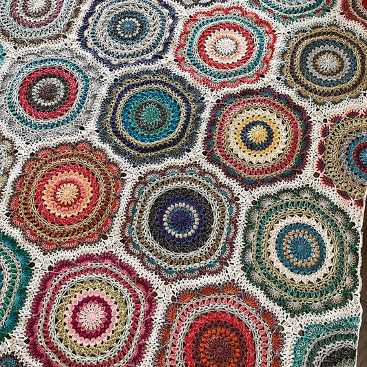 Fiesta Mandala Blanket
