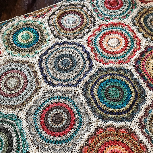 Fiesta Mandala Blanket
