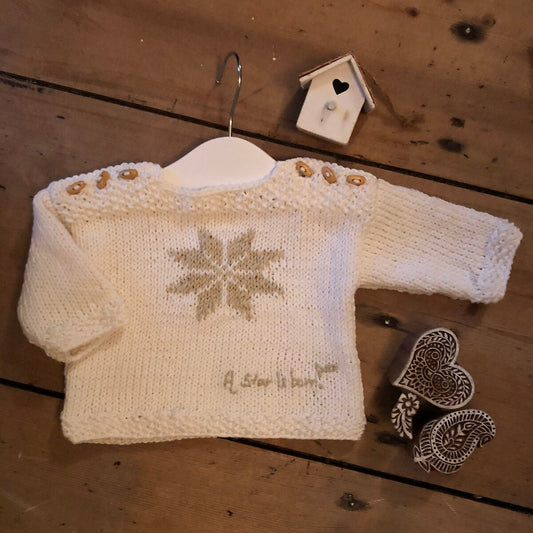 Een trui met de tekst "A Star is Born"