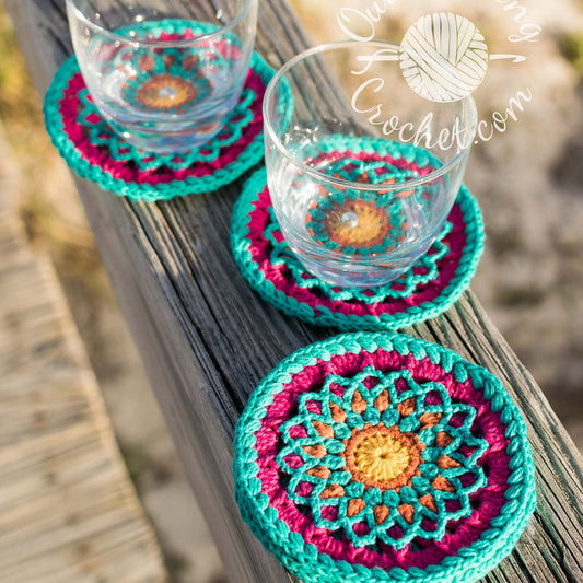 Orbella Mandala Onderzetters