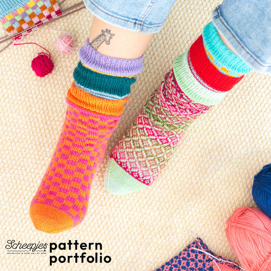 Coral Sunset Socks