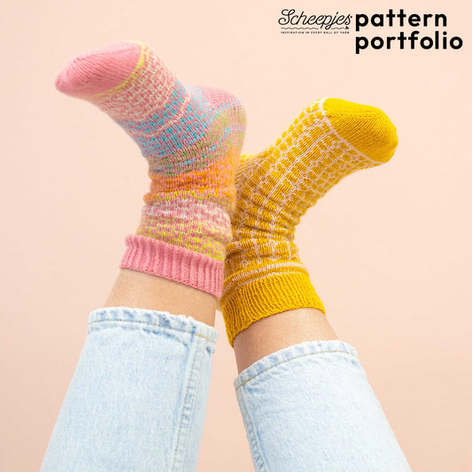 Scarlet Bloom Socks