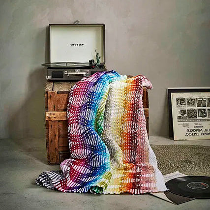 Rainbow Subway Blanket