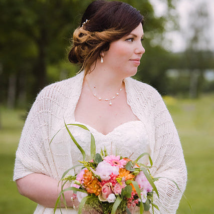 Beaded Bridal Shawl