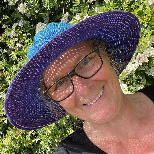 Zonnehoed met kleurverloop