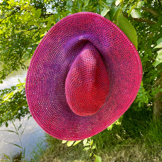 Zonnehoed met kleurverloop