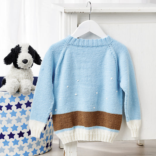 Dachshund in the Snow Cardigan Kids