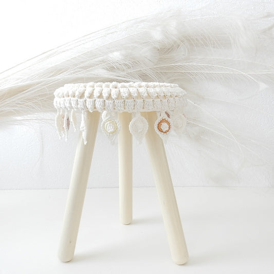 Uitklapbare pauwenveer en krukhoes