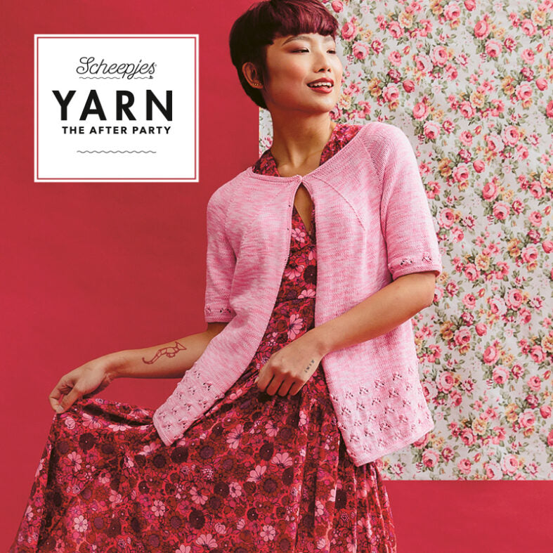 YARN - The After Party 100 - Rose Bud Cardigan