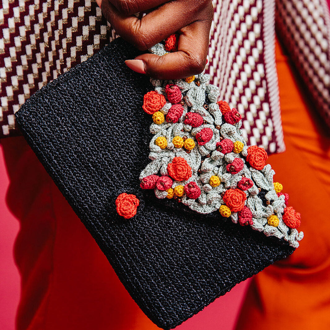 Glitter clutch