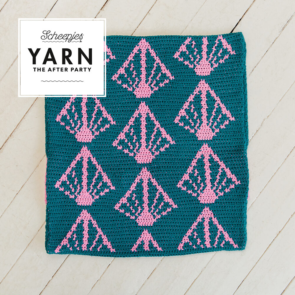 YARN - The After Party 141 Splayed Geometric Cushion