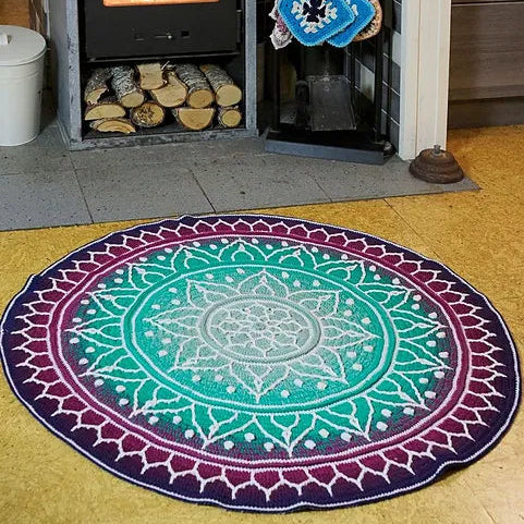 Indian Flower Rug