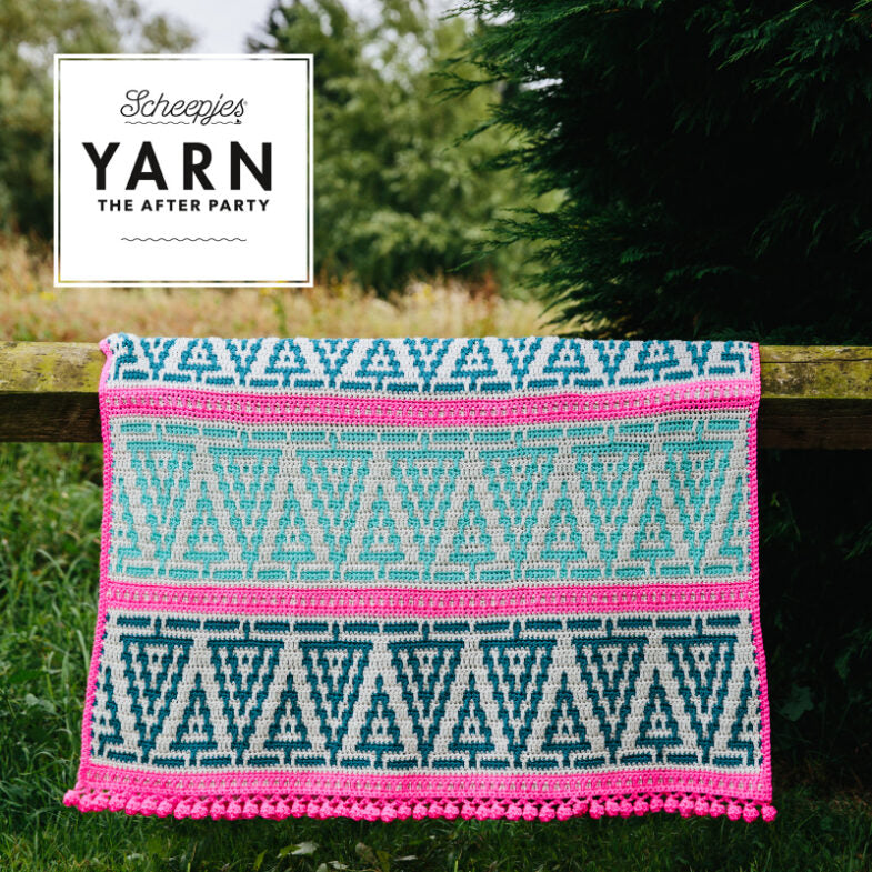 YARN - The After Party 154 Folk Trees Blanket