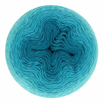 559 Turquoise draaitafel - Ombré collectie