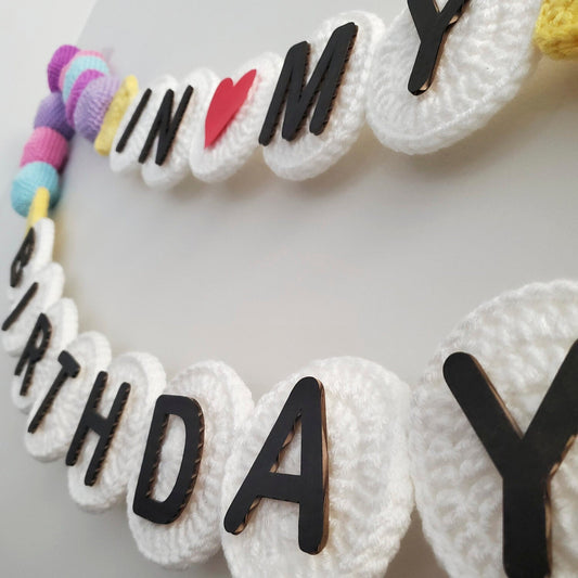 Giant Crochet Friendship Bracelet Garland