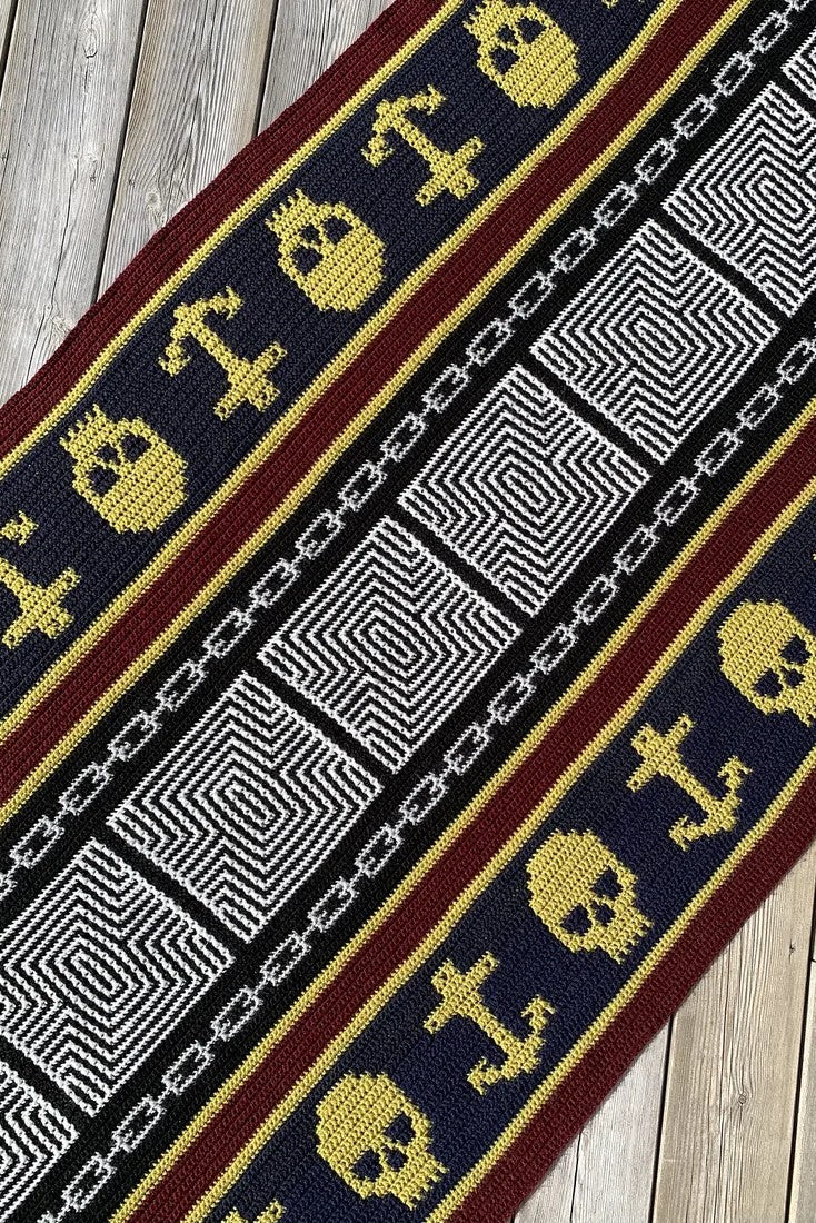 Skulls & Anchors Wrap Pattern test