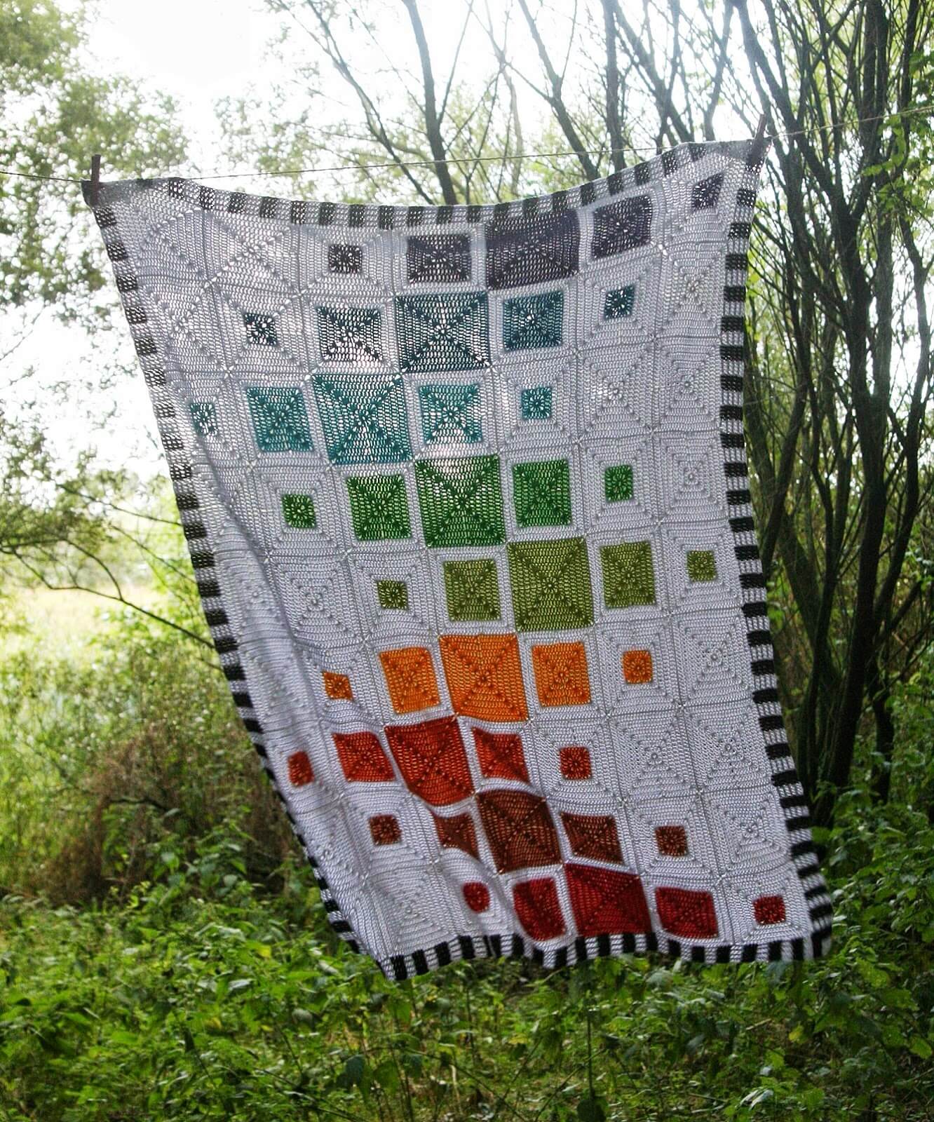 Quilt-geïnspireerde deken