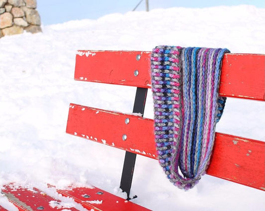 Chunky Crochet Brioche Cowl