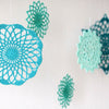 Hangende zomermandala's