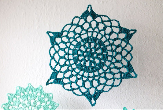 Hangende zomermandala's