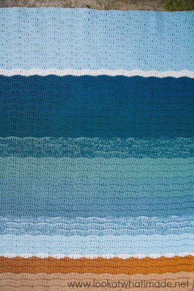 Summer In Swanage Blanket