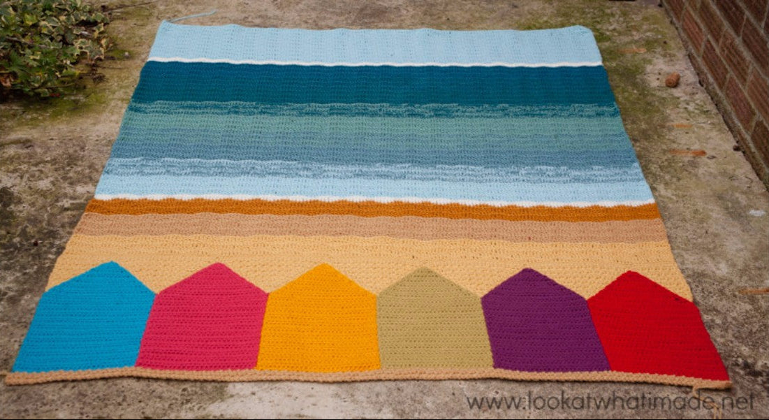 Summer In Swanage Blanket