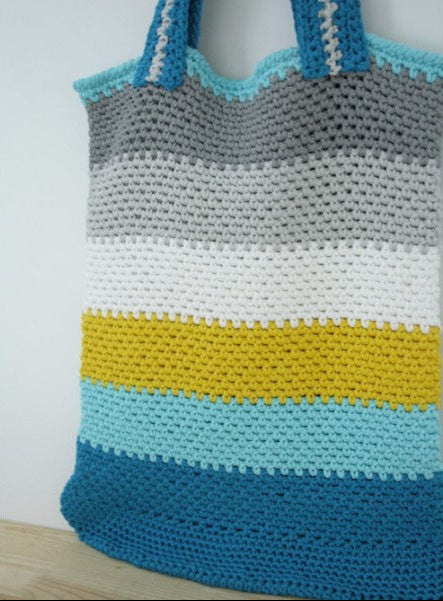 Linen Stich Market Bag