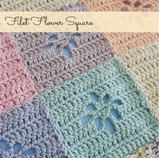 Filet Flower Square