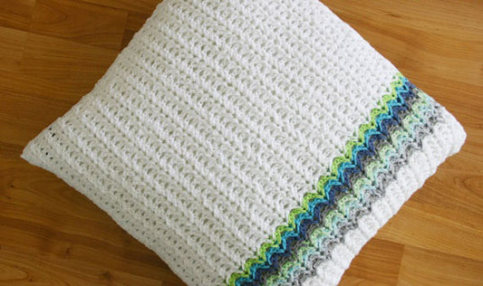 Herringbone Crochet Pillow Stitch
