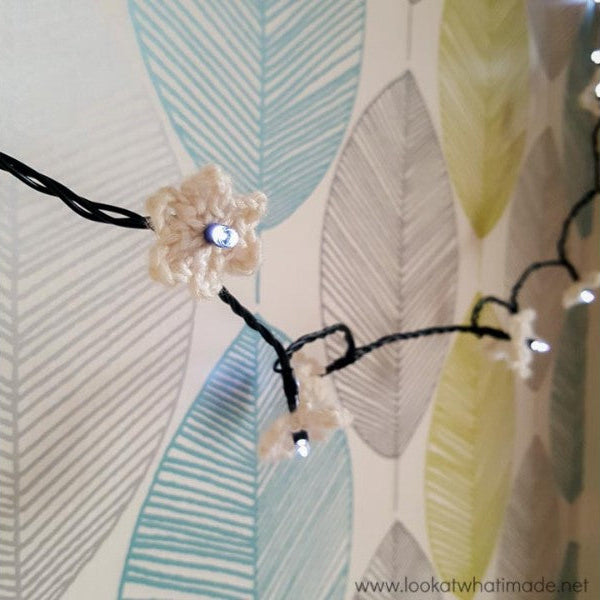 Christmas Light Flowers