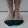 Simple toe up socks
